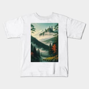 Castle on a Hill Kids T-Shirt